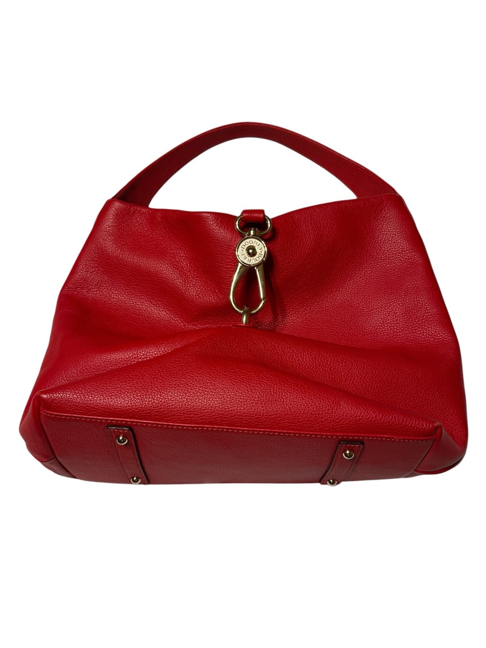 Dooney & Bourke Red Leather Hobo Bag